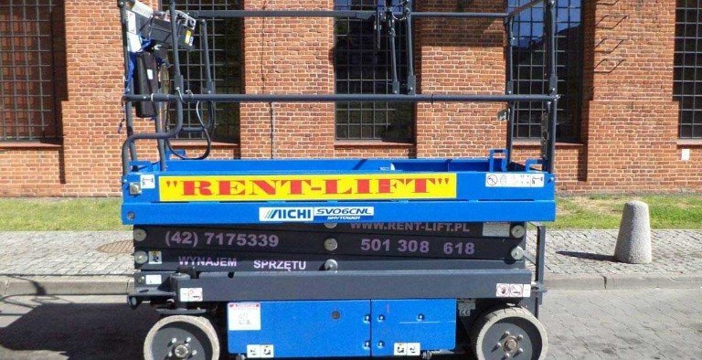 Podnośnik nożycowy elektryczny